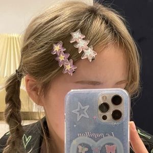 Y2k star hair clips💫